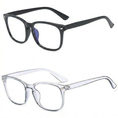 Blue Light Blocking Sports Eyewear - 1.61 Index Lenses, Anti-Eyestrain, Anti-Glare, UV Protection, Impact Resistant, Flexible PC Minimalist Lightweight Frame for Screen Time, Office Use, Allday Wear