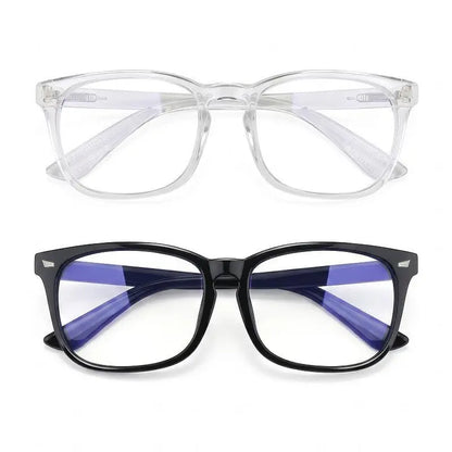 Blue Light Blocking Sports Eyewear - 1.61 Index Lenses, Anti-Eyestrain, Anti-Glare, UV Protection, Impact Resistant, Flexible PC Minimalist Lightweight Frame for Screen Time, Office Use, Allday Wear