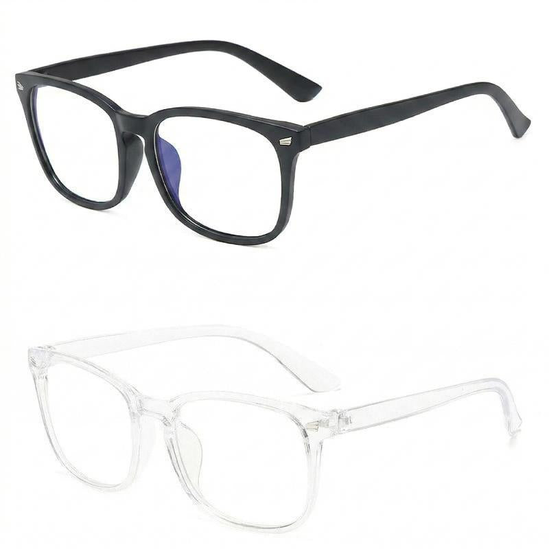 Blue Light Blocking Sports Eyewear - 1.61 Index Lenses, Anti-Eyestrain, Anti-Glare, UV Protection, Impact Resistant, Flexible PC Minimalist Lightweight Frame for Screen Time, Office Use, Allday Wear