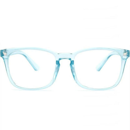 Blue Light Blocking Sports Eyewear - 1.61 Index Lenses, Anti-Eyestrain, Anti-Glare, UV Protection, Impact Resistant, Flexible PC Minimalist Lightweight Frame for Screen Time, Office Use, Allday Wear